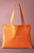 Canvas Tote Bag - Orange